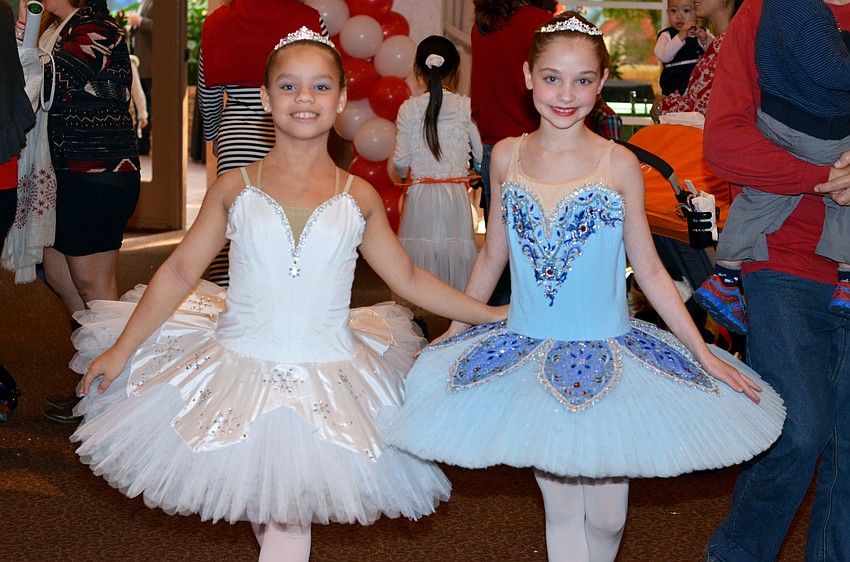 Cristina Ramirez and Lauren Garner from the Gulfcoast Ballet