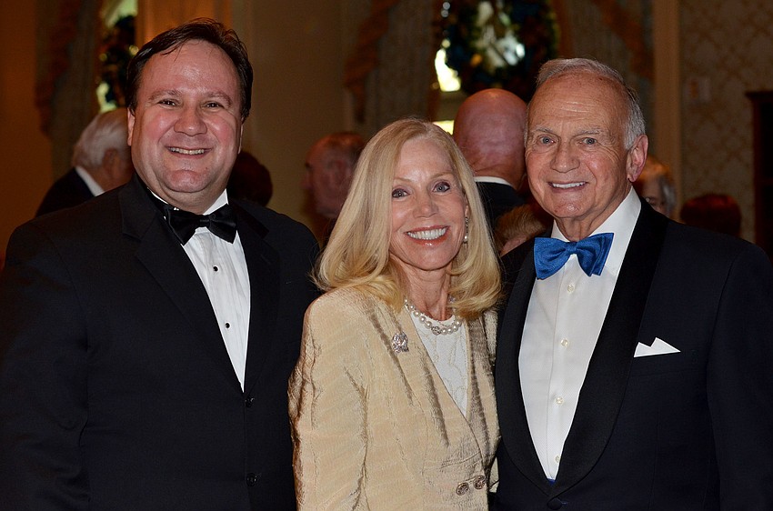 Cihan Cobanoglu with Gail and Skip Sack