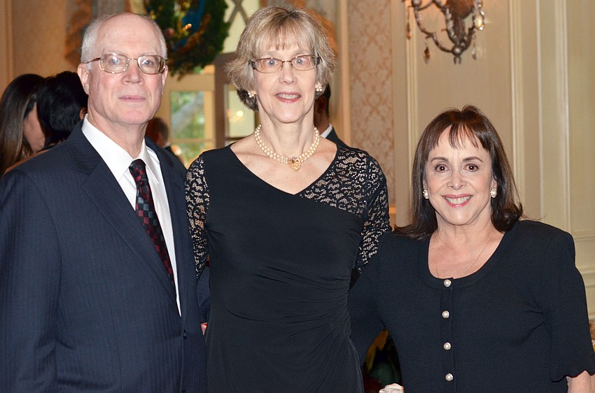 Gary and Nina Gitomer with Myriam Stephens
