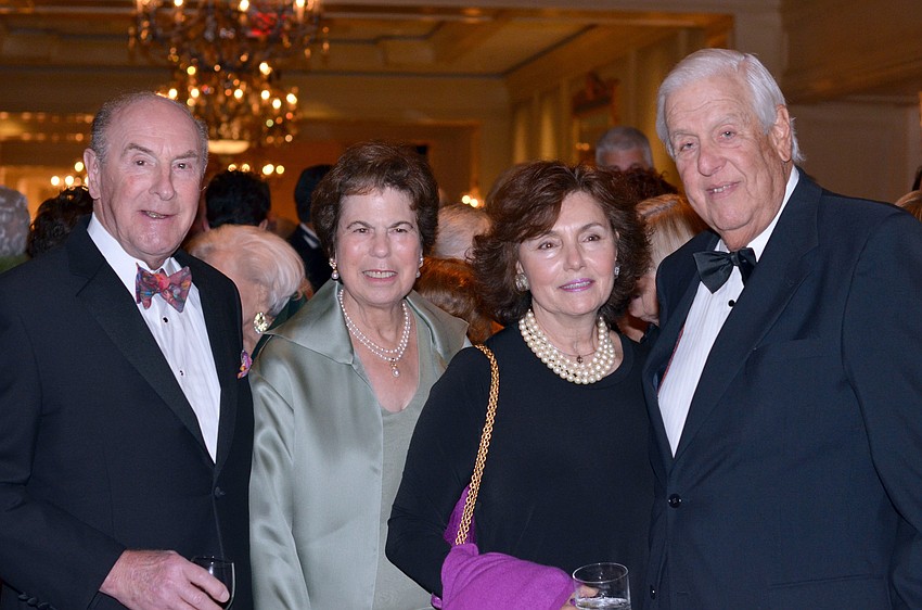 Stu and Gini Peltz with Naomi Brest and David Kaplan