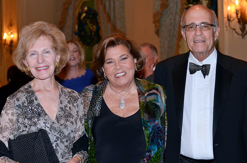 Elaine Weill, Sandy Ritkin and Michael Mesirou