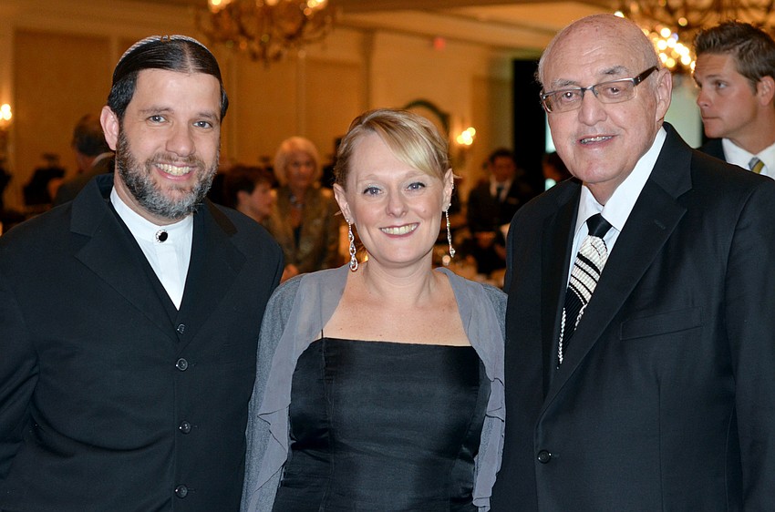 Rabbi Michael and Melissa Werbow with David Band
