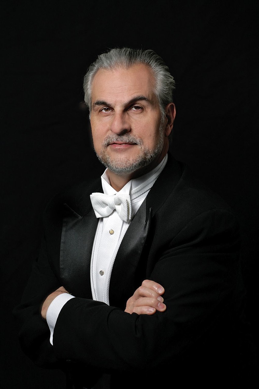 Victor DeRenzi, maestro and artistic director of the Sarasota Opera, will conduct 