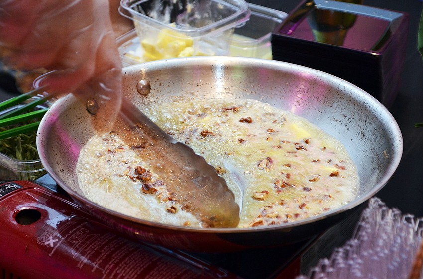 Publix Apron Cooking School Chef James Hendry was among the chefs featured at Signature Chefâ€™s Auction.