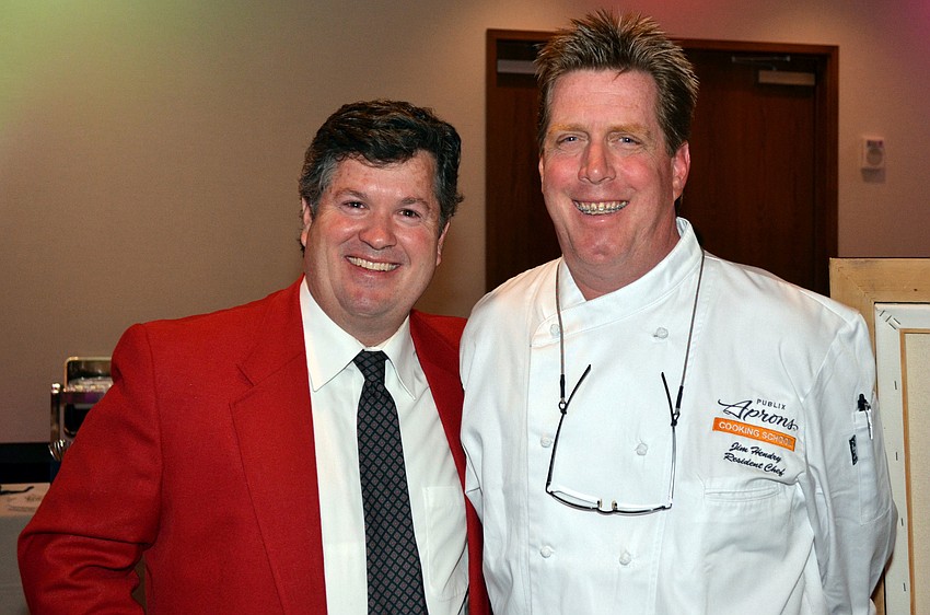 Blake Kennedy and Chef James Hendry