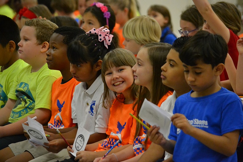 Students from second grade classes participated in the events.