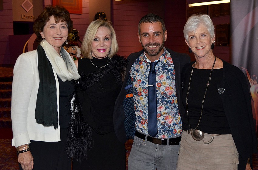 Barbara Brizdle, Hillary Steele, Mike Marraccini and Clare Segall