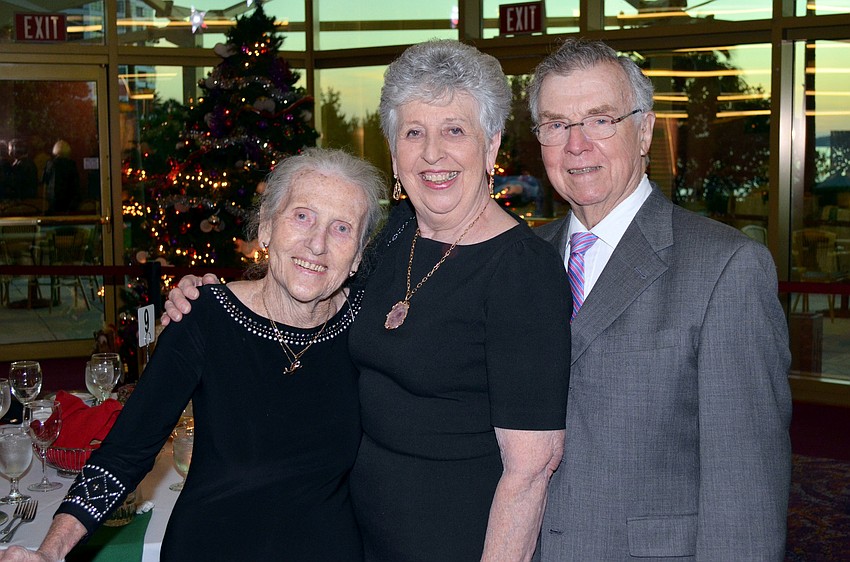Elizabeth Colbert with Eileen and John Hampshire