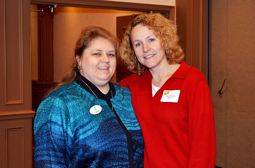 Anna Dunahoo and Stacey Walker