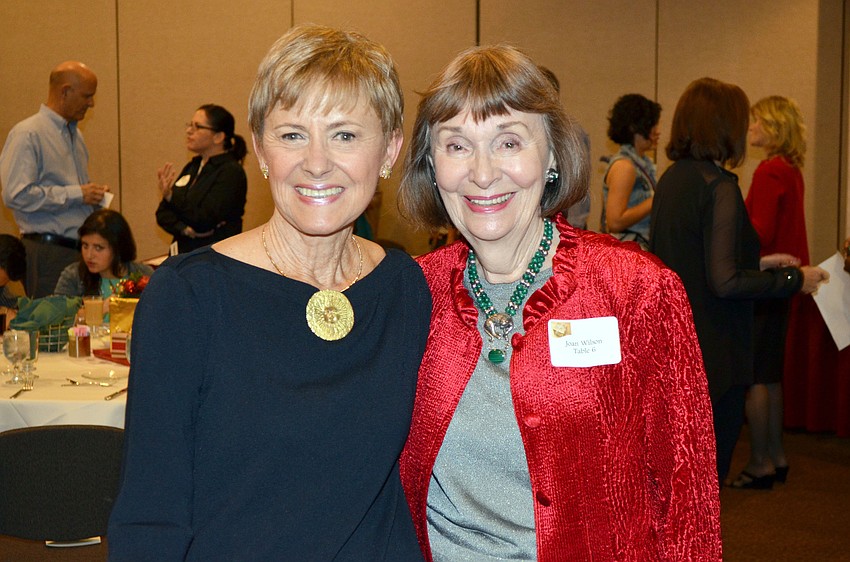 Karin Gustafson and Joan Wilson