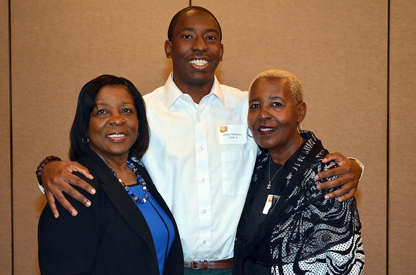 Cynthia Howard, Jabari Williams and Valerie Reeves