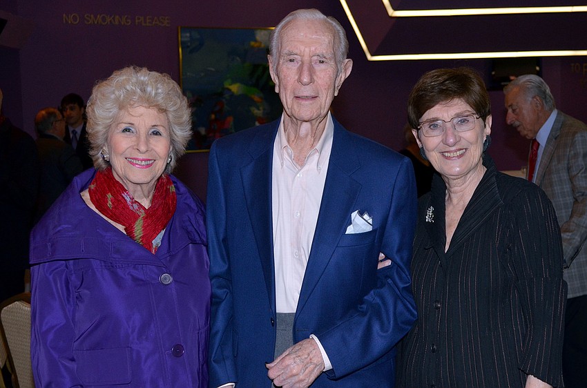 Carol and Mort Siegler with Lois Stulberg
