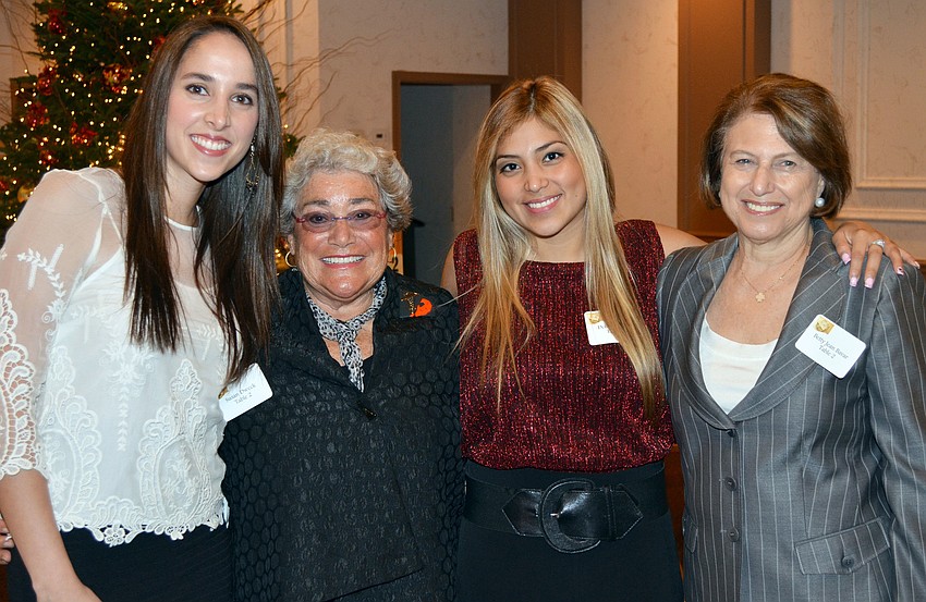 Priscilla Sosa, Susan Dweck, Debbie Ramos and Betty Jean Bavar