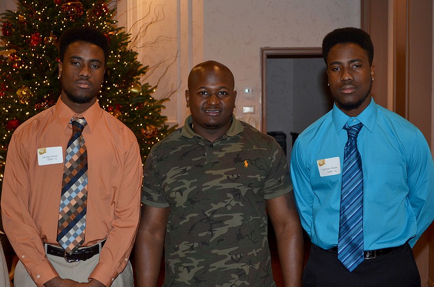 George Swain, Garrison Swain and Victor Johnson