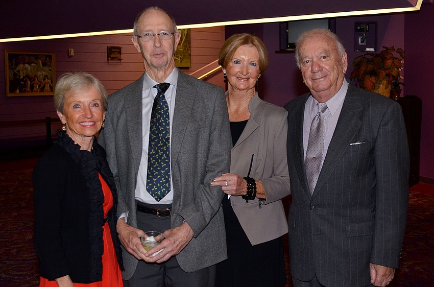 Gwen and Tom Watson with Donna Kaminski and Everett Behrendit