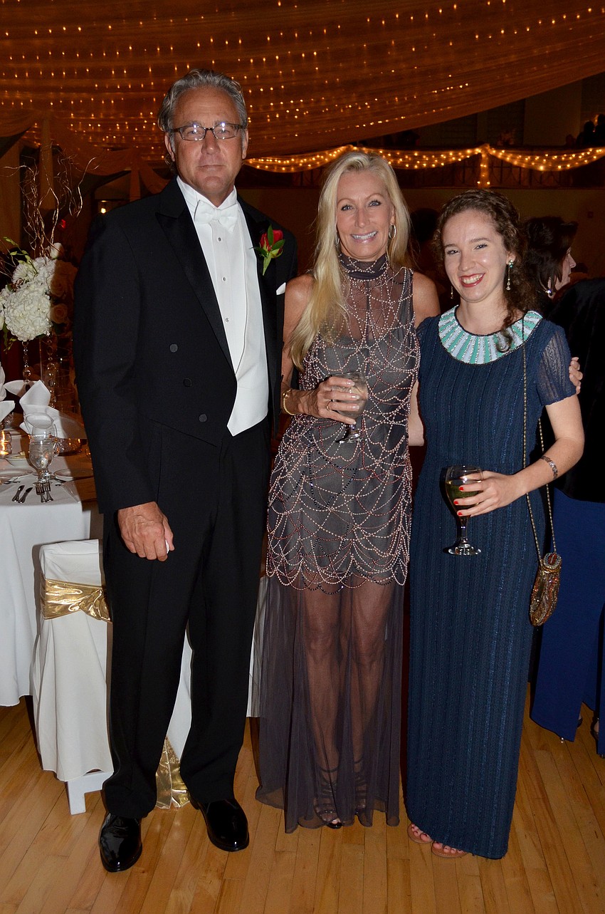 Douglas Baker, Lauren Crist and Sophie Hollingsworth