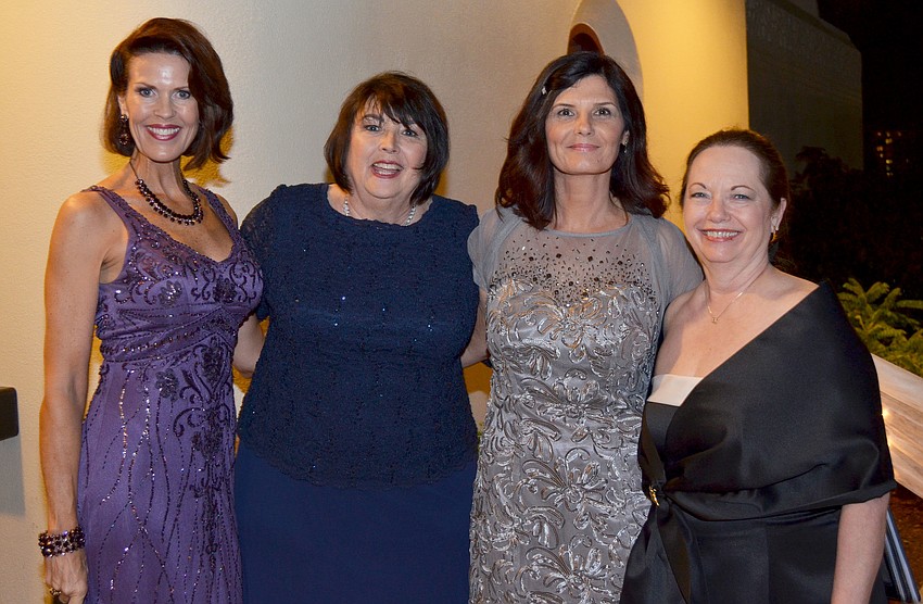 Edie Dean, Rosemary York, Julia Hays and Sandy Scroggins