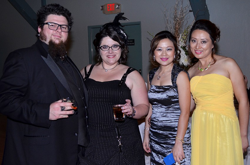 Jesse Kiesnowski, Sunny Faulhaber, Amanda Ma and Jessica Beesley