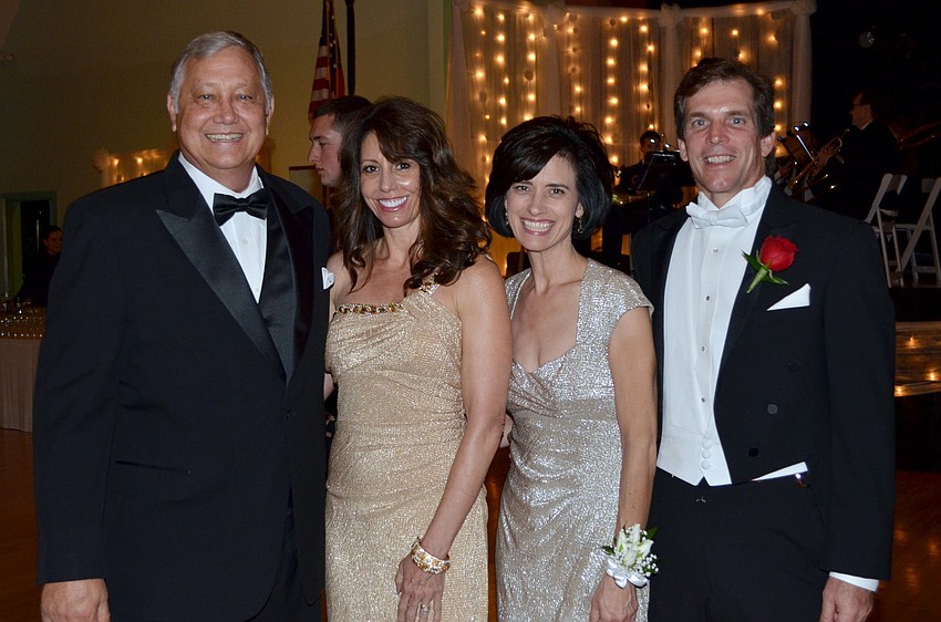 Brian and Kelly McClannahan with Dawn and Kochevar Jon