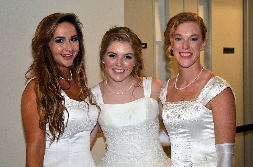 Jillian Polk, Olivia Sinclair and Lauri Schleicher