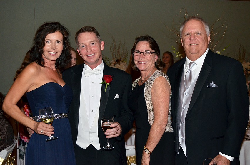 Martina Reisky and John Sinclair with Mary Pat and Gary Swindell