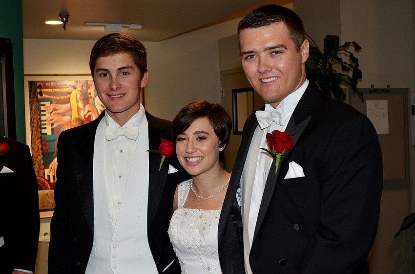 John Schofield, Mercedes Elizalde and Alex Mochrie