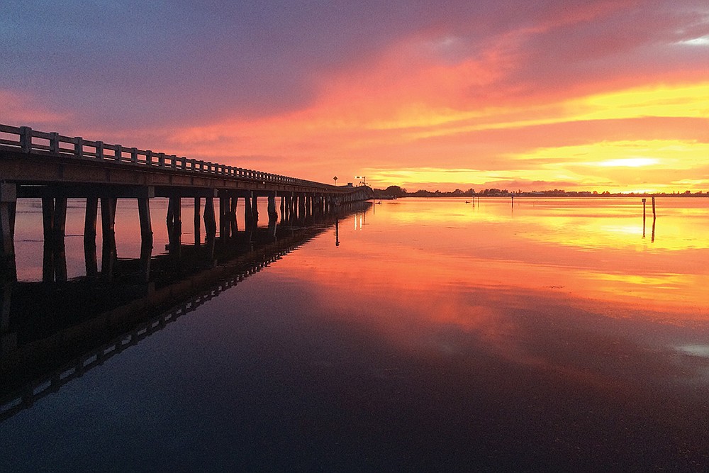 Mark Tutschulte submitted this sunset photo, taken on Anna Maria Island.