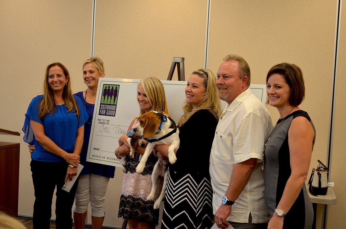 Sisterhood for Good donated $2,500 in grants to four local nonprofit groups.