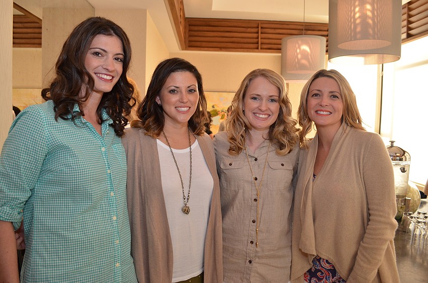 Kerry Connolly, Eleni Sokos, Nikita Ludera and Shannon Gower