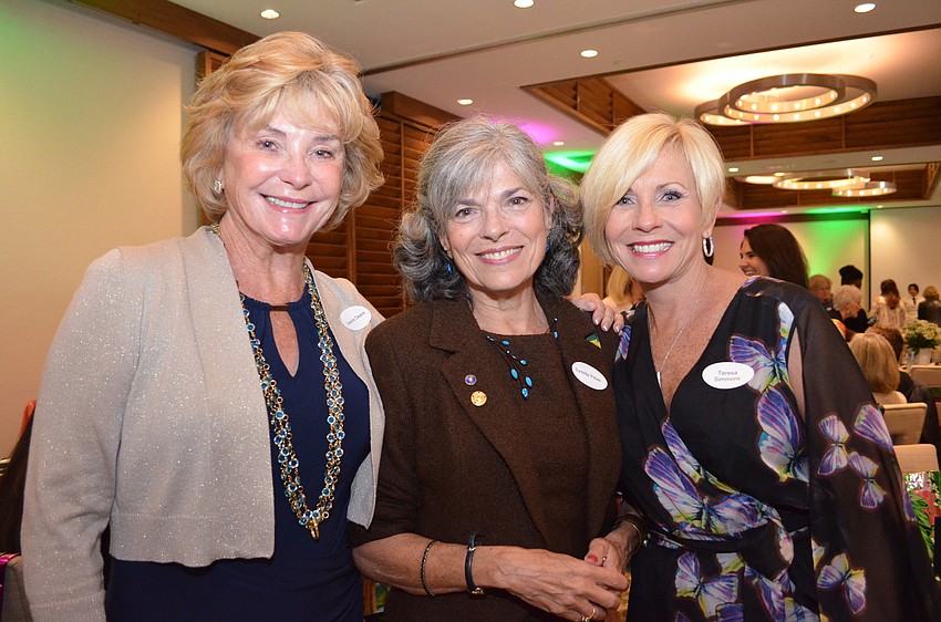 Laurie Deane, Sydelle Pittas and Teresa Simmons