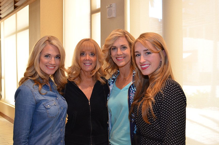 Candice Henry, Karen Collier, Maryl Henry and Autumn Lambert