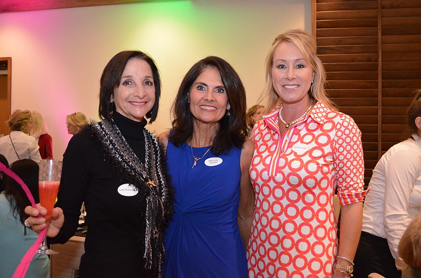 Judy Koslowski, Mary Lou Johnson and Jennifer Allen