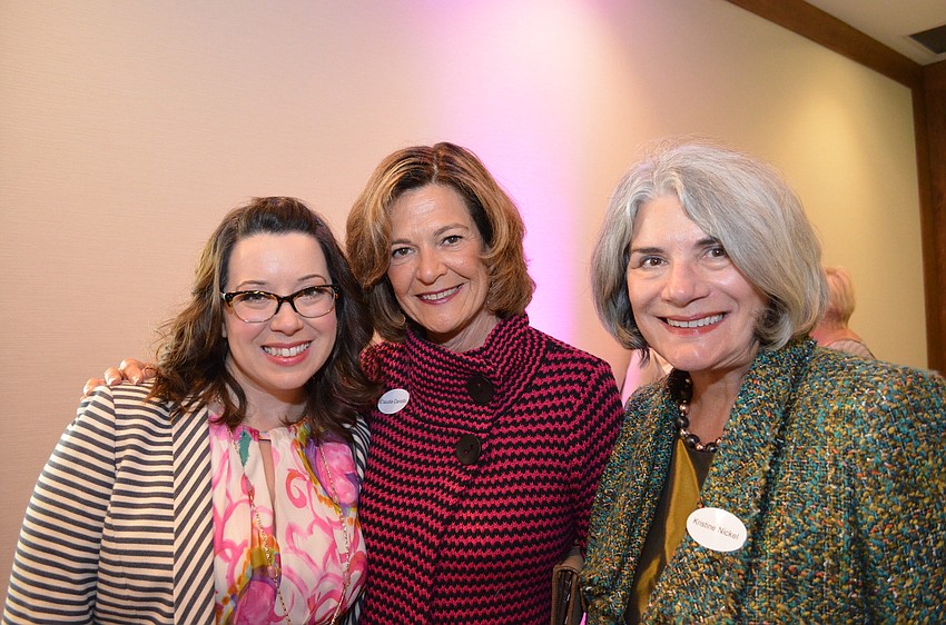 Lindsey Nickel-de-la-O, Claudia Cardillo and Kristine Nickel