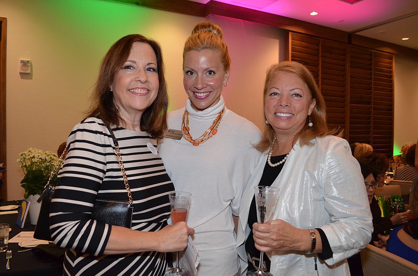 Judy Zivic, Jennifer Steube and Pat Wunderlin