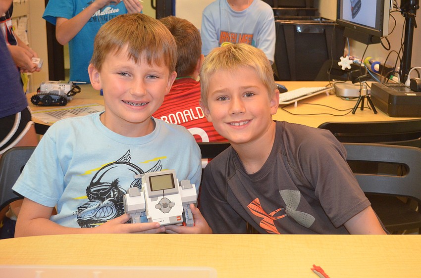 Liam Hurley, 8, and Billy Mallon, 8