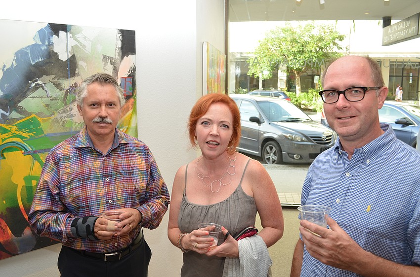 Dennis Brozak, Kim and Hans Schmeits.