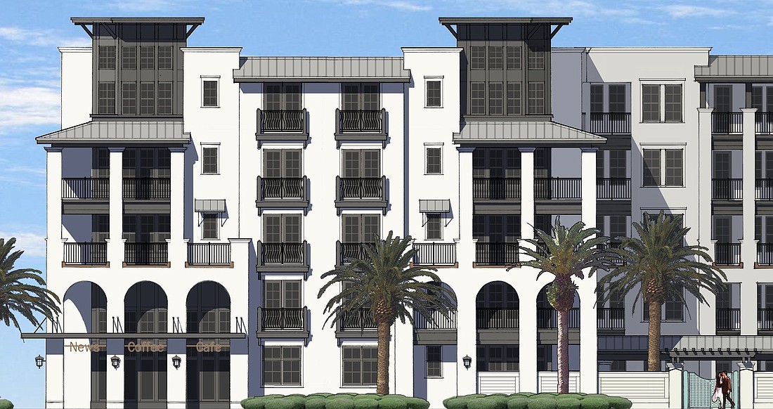 Tampa-based Framework Group is developing the 228-unit Sarasota Flats on the south end of the Rosemary District.