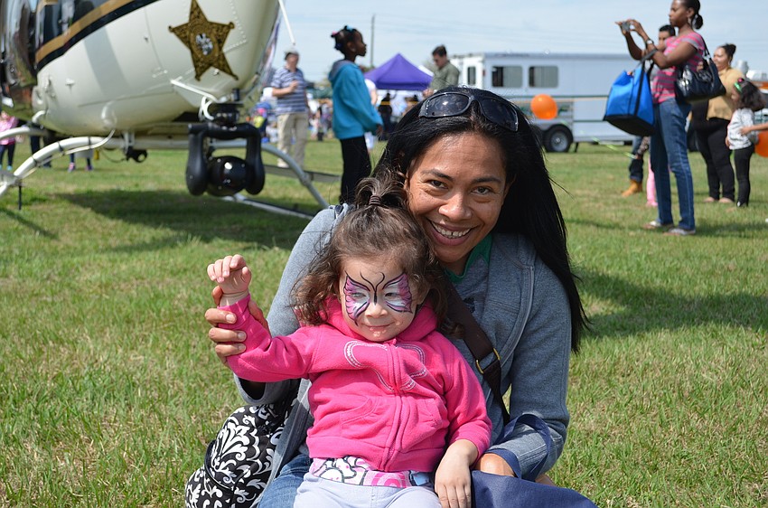 Edith Richman with her niece Bella Nunez.