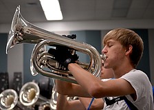 Aaron Harshman finds his perfect pitch.