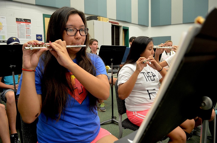Scarlett O'Hara plays to the beat of her own flute.