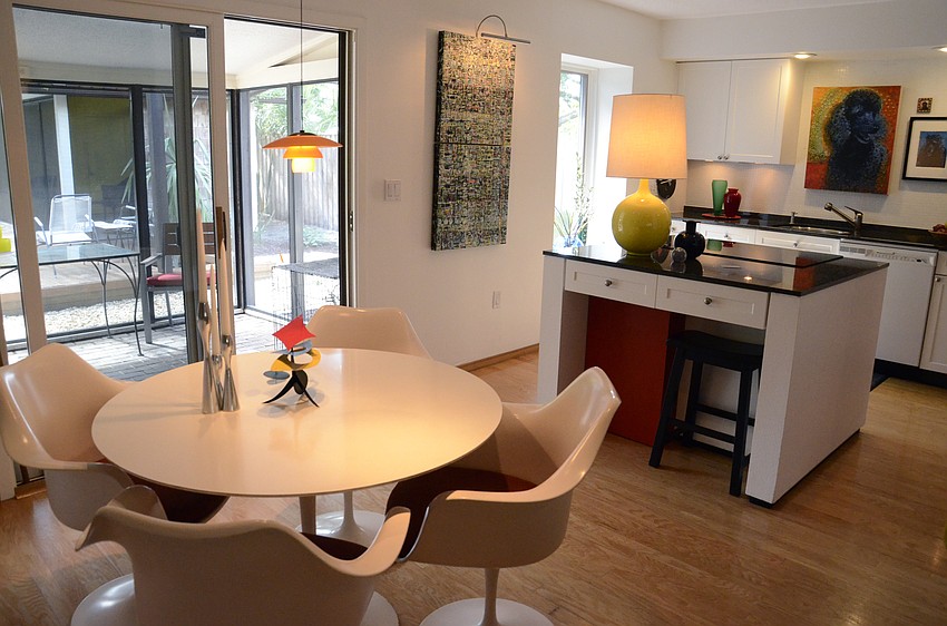 “I like to design spaces without inclosing them,” Hervieux said.