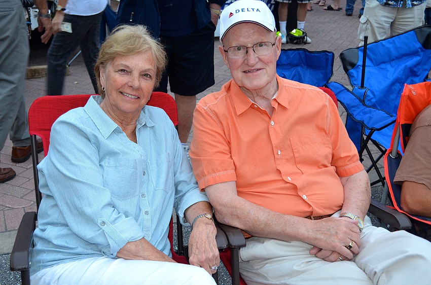 Barb and Jack Kane often attend Music on Main.