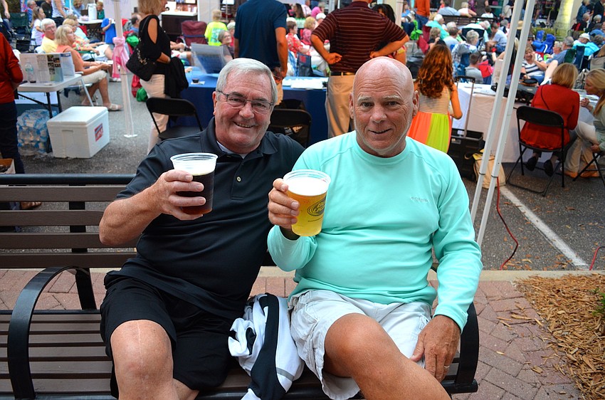 England resident Jeff Swift is visiting his friend, Gary Buckingham.
