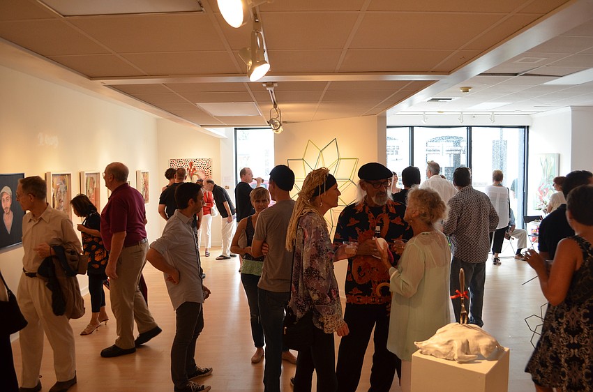 Approximately 500 people came to celebrate the work and artists behind the artist collective SARTQ, which returned to Sarasota after a three-year hiatus.