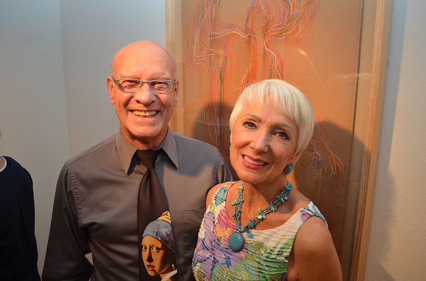 Larry Forgard and Inge Berg