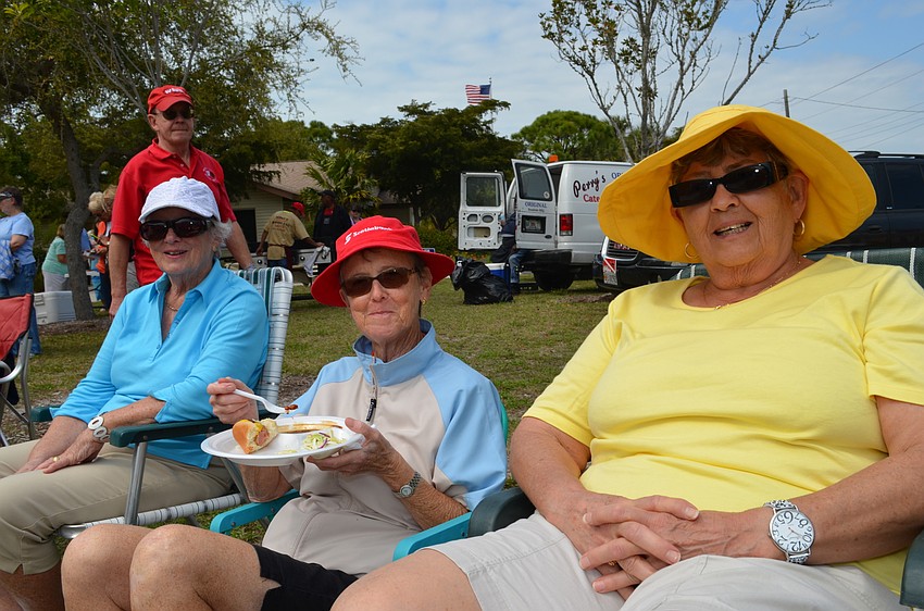Ev Whitemore, Gayle Ferguson and Ann Vidal