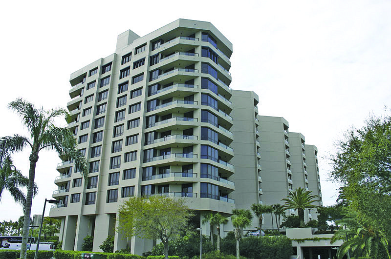 The Promenade condo, at 1211 Gulf of Mexico Drive, has two bedrooms, two baths and 1,827 square feet of living area.