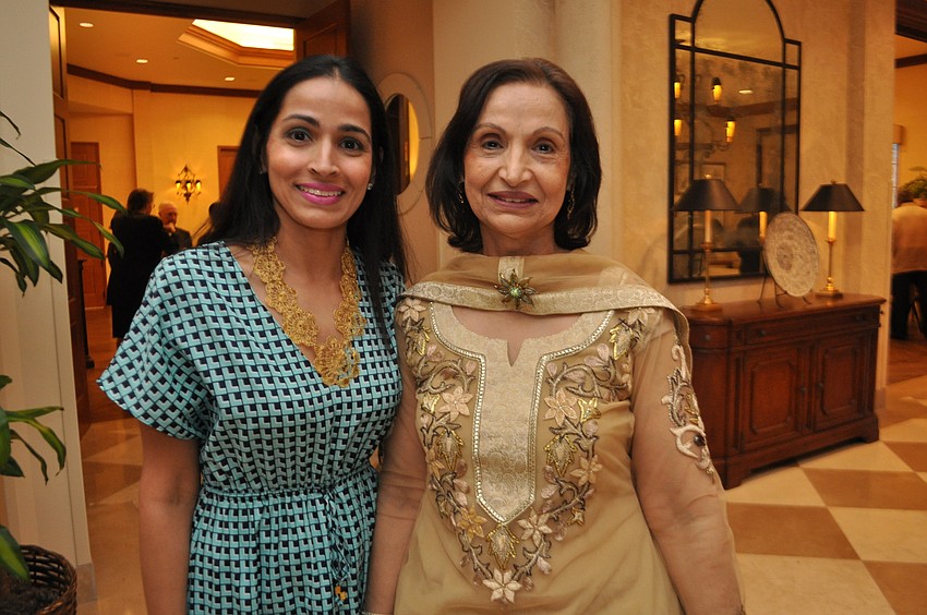 Rimi Khazanchi attends with her mother Daljit Ranajee.
