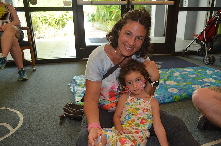 Arianna Francioni with daughter, Greta, 3