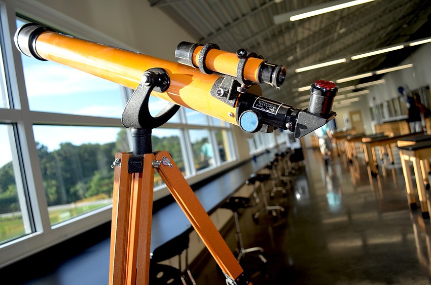 ODA upper school students ail utilize a range of equipment, such as telescopes and a 3-D printer.